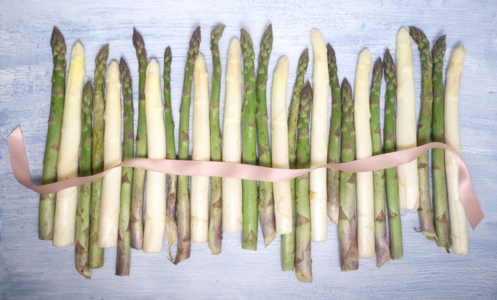 Image result for images of white asparagus being harvested