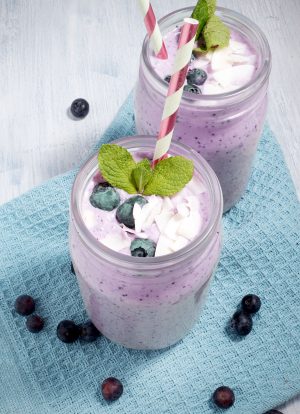 blueberry smoothie