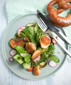 weisswurst salad wiesn oktoberfest bavarian