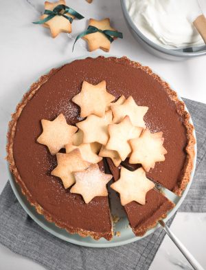 christmas chocolate cake