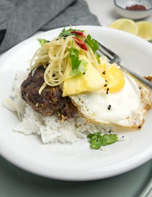 Healthy Hawaiian Loco Moco